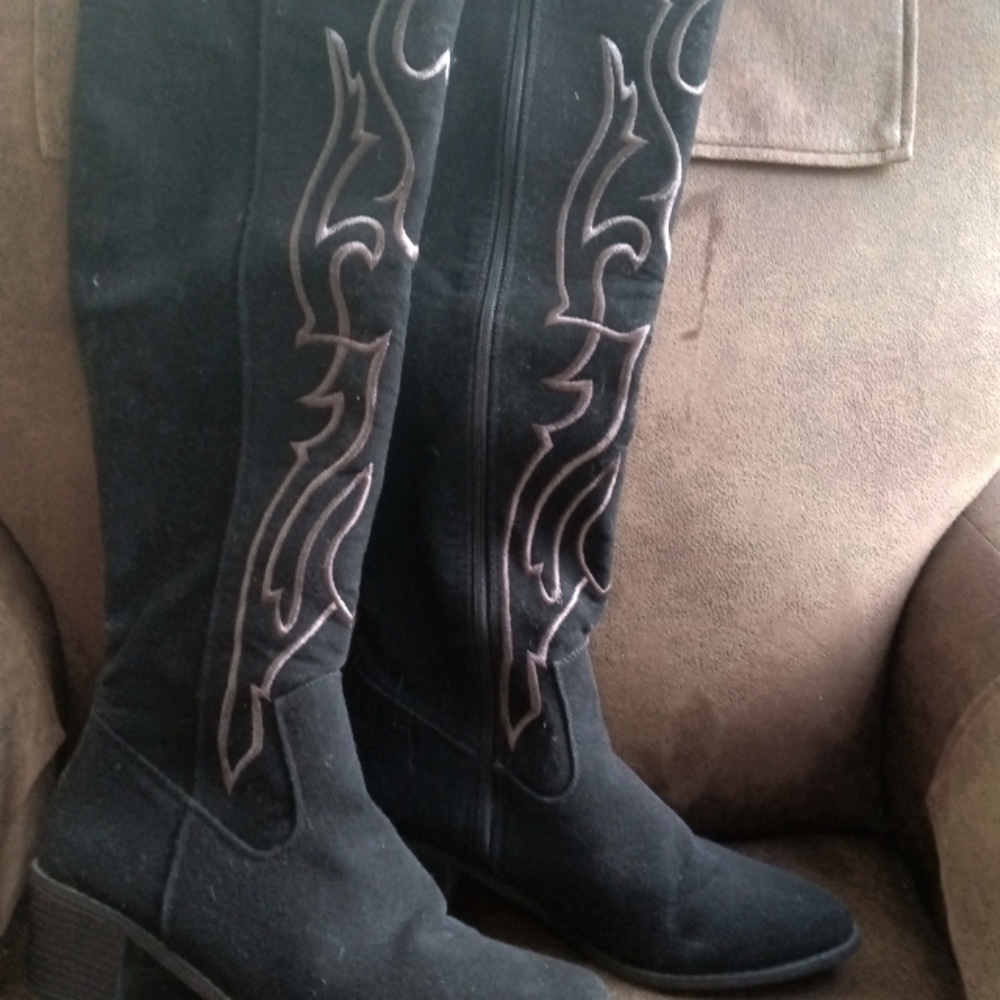 Olivia Miller over the knee boots size 10